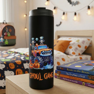 Personalised Gift for Kids Halloween Thermal Tumbler