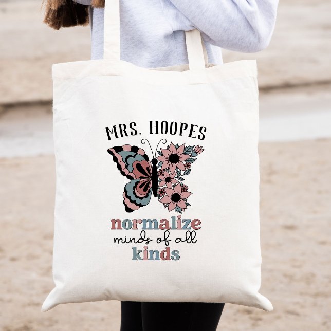 Personalised Gift For Neurodivergent Sped Teacher Tote Bag (Creator Uploaded)