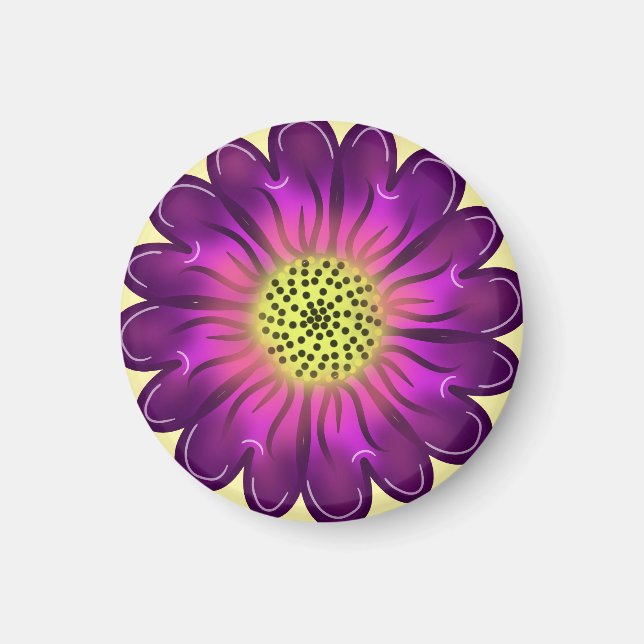 Personalised gift Round Pillow Magnet (Front)