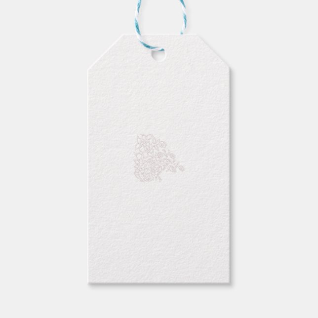 Personalised Gift Tags | Custom Name Labels (Front)