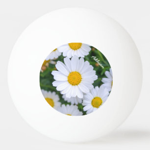 Personalised Gifts For Her Daisy Ping Pong Balls