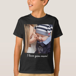 Personalised Gifts For Mum Add Your Photo And Text T-Shirt