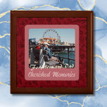 Personalised Gifts for Older Parents Couples Red Gift Box<br><div class="desc">Elegantly capturing the essence of enduring love, our Personalised Gifts for Older Parents Couples Red gift box is a thoughtful masterpiece. Against a backdrop of a rich vintage floral theme in striking red, this box becomes a vessel of cherished memories. With the option to add a personal photo and text,...</div>