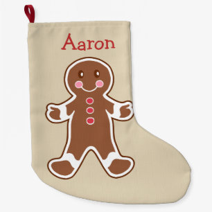 Personalised Gingerbread Stocking