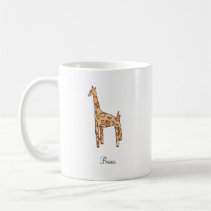Personalised Giraffe Mug
