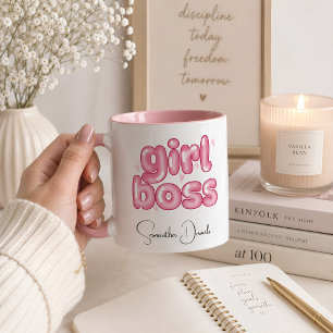 Personalised Girl boss Mug
