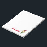 Personalised Girl Christmas Notepad<br><div class="desc">Your little girl will love having her very own personalised notepad this christmas. Available in a variety of boy and girl choices. Visit the entire collection to see all options.</div>