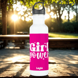 Personalised Girl Power 710 Ml Water Bottle