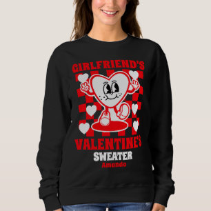 Personalised Girlfriend's Valentine's Day Gift Sweatshirt