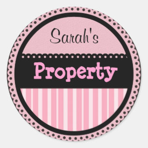 Personalised Girlie Stickers