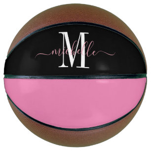 Personalised Girl's Monogrammed Basketball