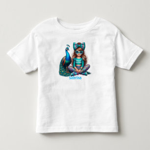 Personalised girl's name toddler T-Shirt
