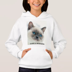 Personalised Girl's Photo and Name Custom Kid's
