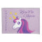 Personalised girl's pillowcase with cute unicorn