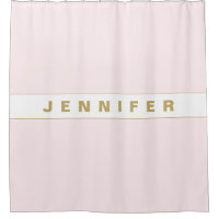 Personalised girly blush pink and gold name