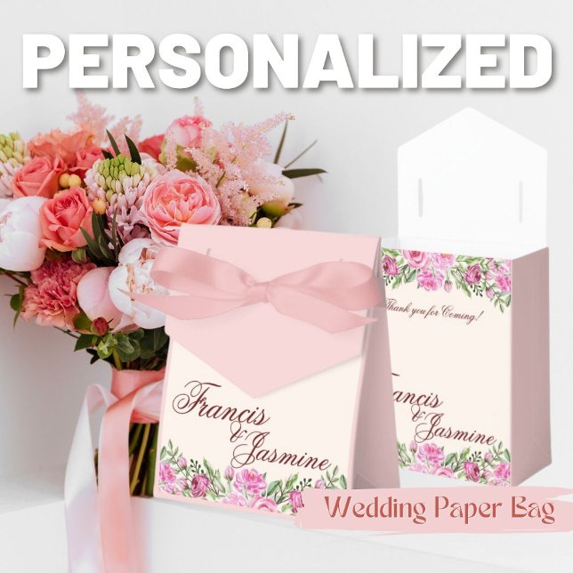 Personalised Giveaway Paper Bag Favour Box (Creator Uploaded)