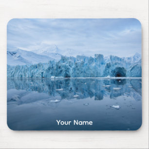 Personalised Glacier Wall Reflection Mouse Pad