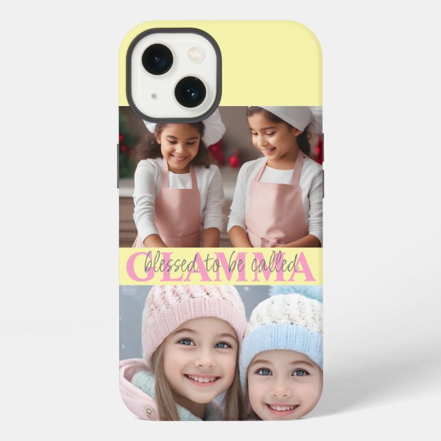 Personalised Glamma iPhone Case (Back)