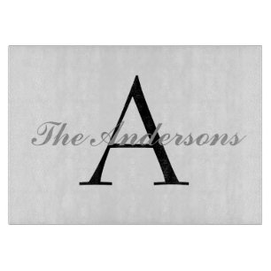 Personalised Glass Cutting Board