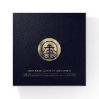 Personalised Glass Paperweight with Logo