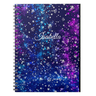 Personalised Glitter Notebook