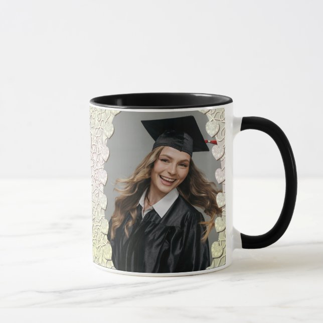 Personalised Glitter Photo Mug Wrap Design (Right)