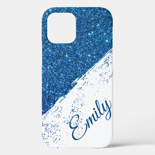 Personalised glitter spray Case-Mate iPhone case (Back)