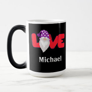 Personalised Gnome Love Mugs