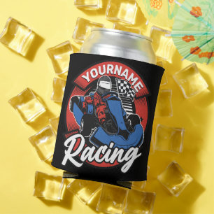 Personalised Go Kart Extreme Racing Karting Race  Can Cooler