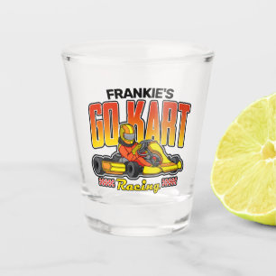 Personalised Go Kart Racing Motorsport Karting Shot Glass