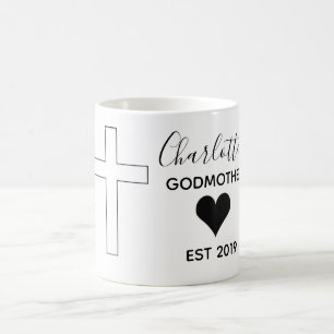 Personalised godmother mug
