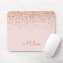 Personalised Gold Glitter Monogram Name