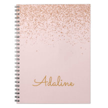 Personalised Gold Glitter Monogram Name