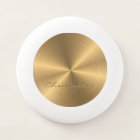 Personalised Gold Metallic Radial Texture