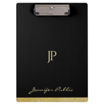 Personalised Gold Text Custom Name Monogram Modern