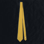 Personalised Gold Wedding Groom  Neck Tie<br><div class="desc">If you're looking for a wedding tie that is both modern and minimalist,  our Gold neck tie design is the perfect choice ©️2023  - The back of the tie is personalized with the groom's/groomsman initials,  you can remove this if you just want a matching solid necktie with no writing</div>