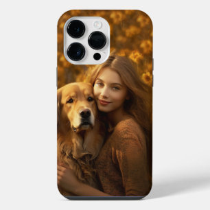 Personalised golden retriever Best Dog Mum ever  iPhone 14 Pro Max Case