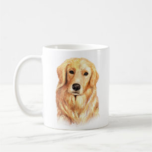 Personalised Golden Retriever Coffee Mug