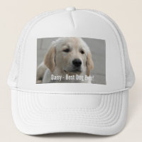 Personalised Golden Retriever Dog Photo and Name