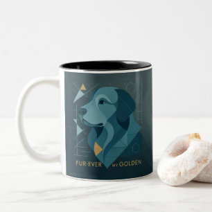 Personalised Golden Retriever Mug Add Your Dog's N