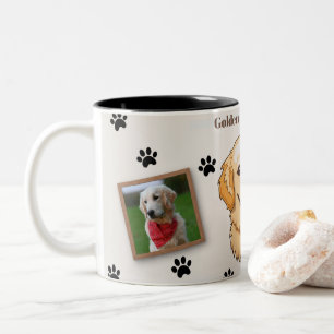 Personalised Golden Retriever Mum Mug - Custom