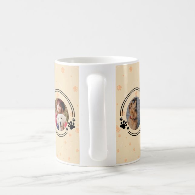 Personalised Golden Retriever Mum Mug - Custom (Handle)