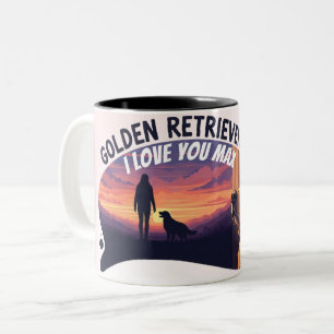 Personalised Golden Retriever Mum Mug - Custom