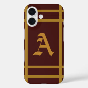 Personalised Golden Wine iPhone 16 Case
