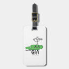 Personalised Golf Bag Tag