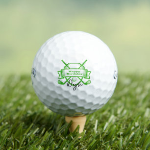 Personalised Golf Ball - Custom Name Birthday Gift