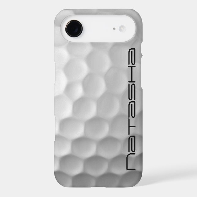 Personalised Golf Ball Dimples Texture Pattern Case-Mate iPhone Case (Back)