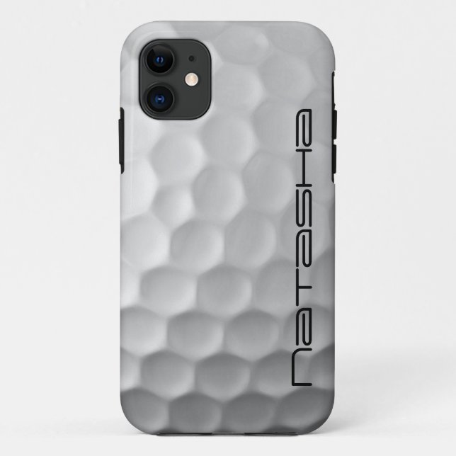 Personalised Golf Ball Dimples Texture Pattern Case-Mate iPhone Case (Back)