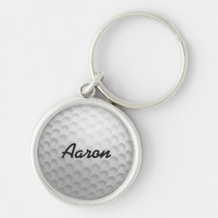 Personalised Golf Ball Keyring Keychain Gift