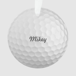 Personalised Golf Ball Ornament